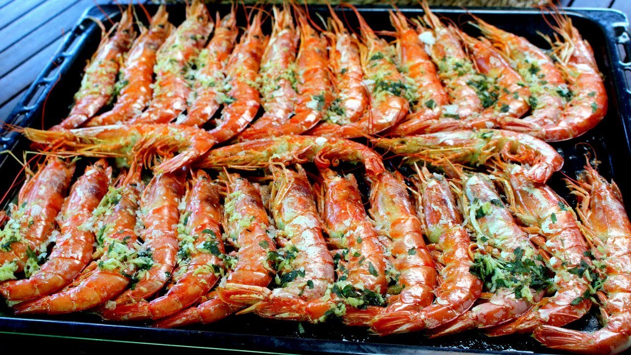 Como hacer gambas al horno