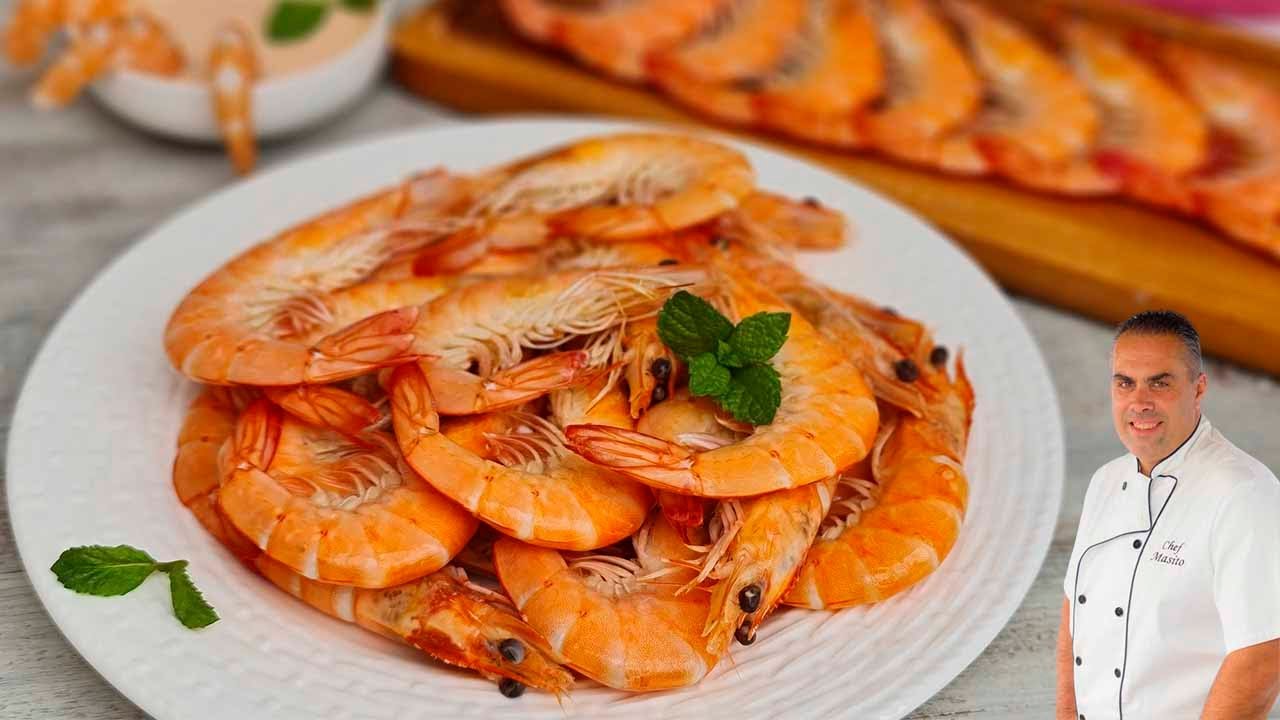 Como hacer langostinos cocidos