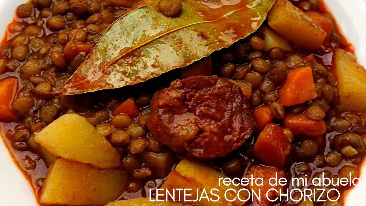 Como hacer lentejas con chorizo