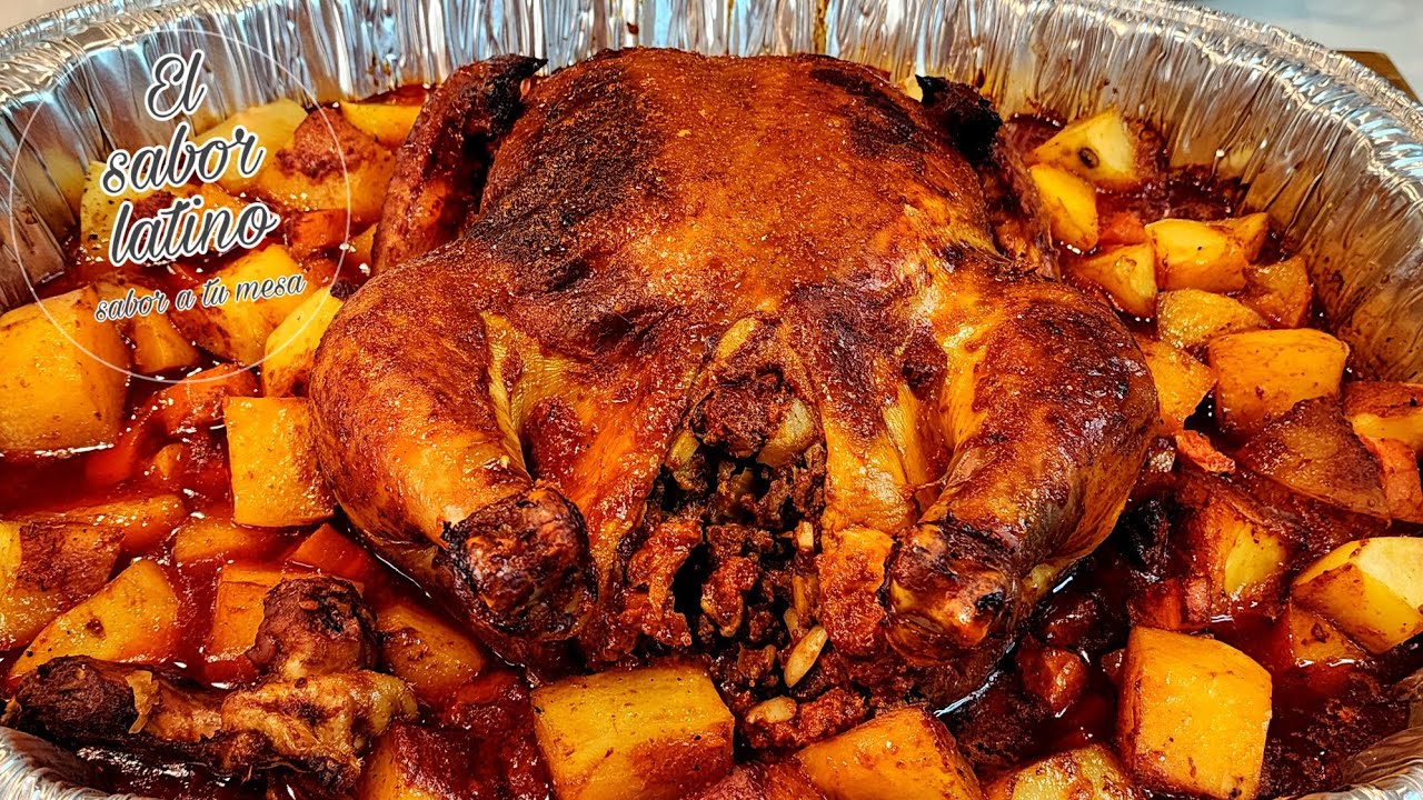 Como hacer pollo relleno