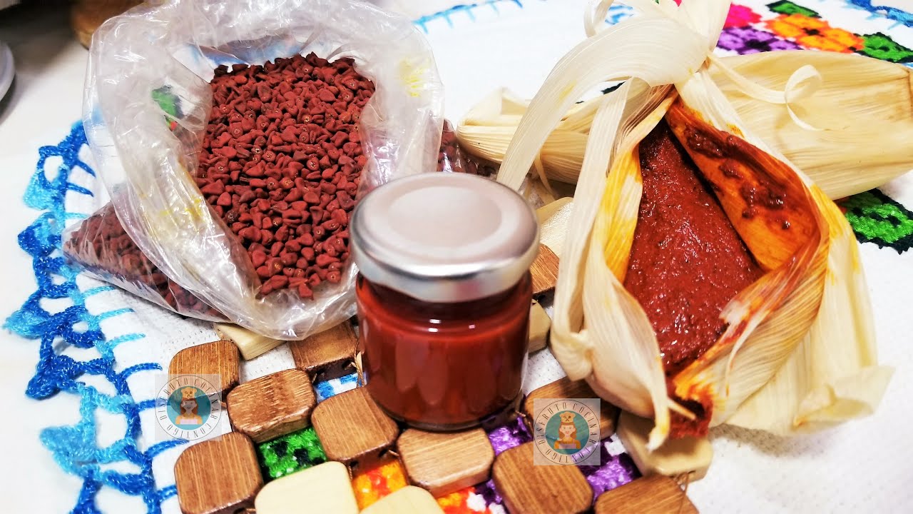 como hacer achiote