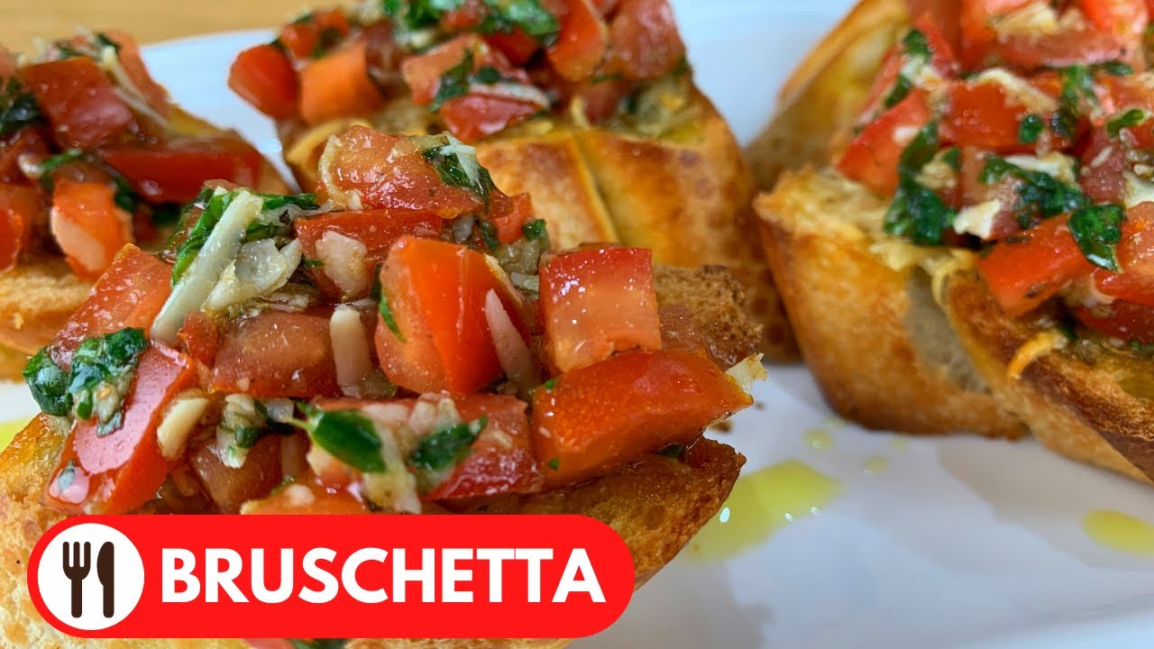 como hacer bruschetta