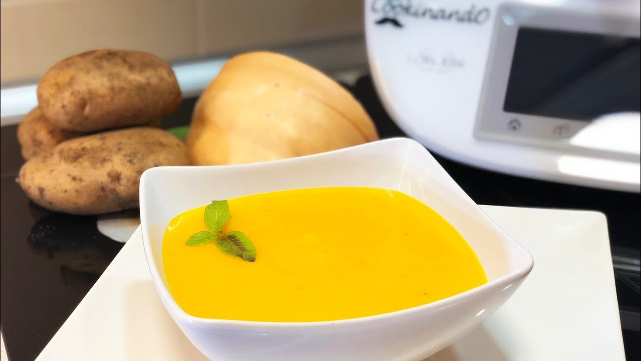 como hacer crema calabaza thermomix