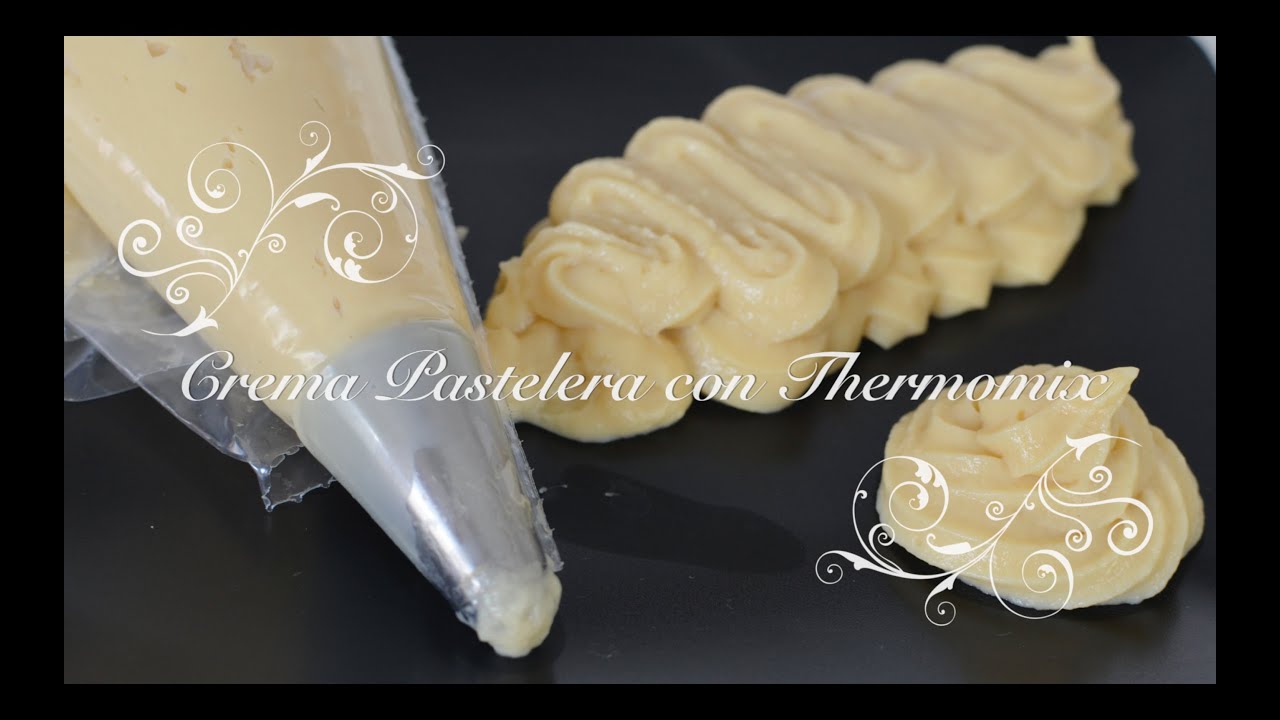como hacer crema pastelera thermomix