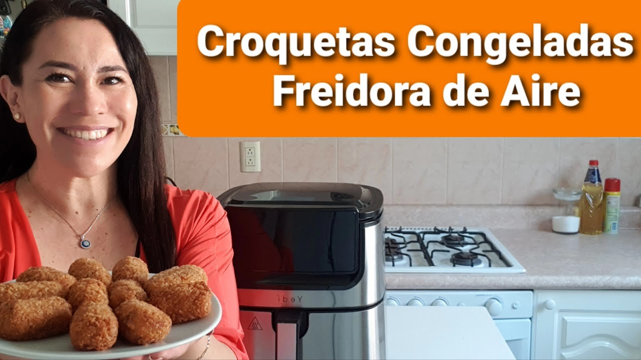 como hacer croquetas congeladas en freidora de aire