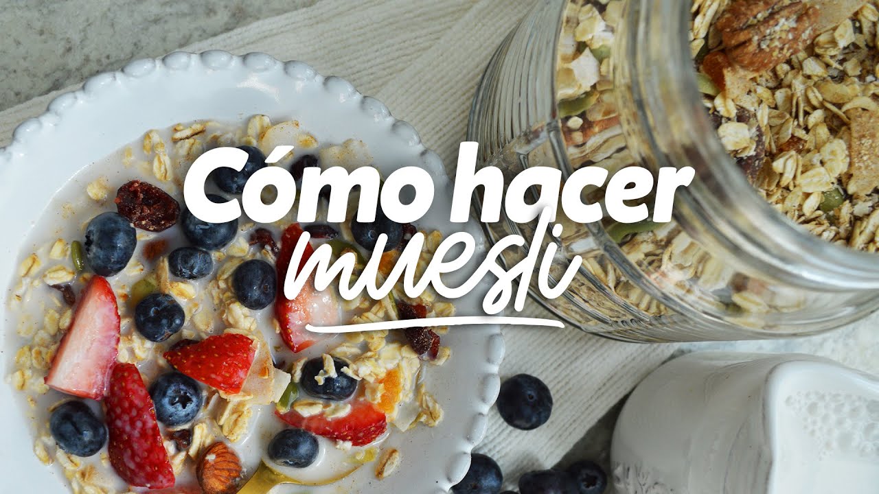 Cómo hacer muesli: 5 recetas deliciosas y saludables 5 como hacer muesli