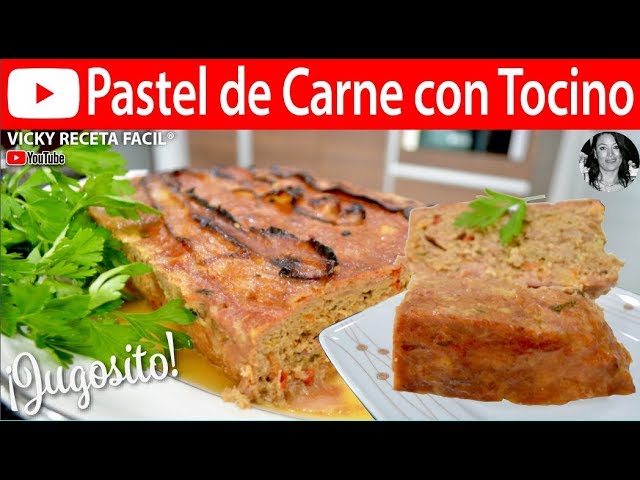 como hacer pastel de carne receta