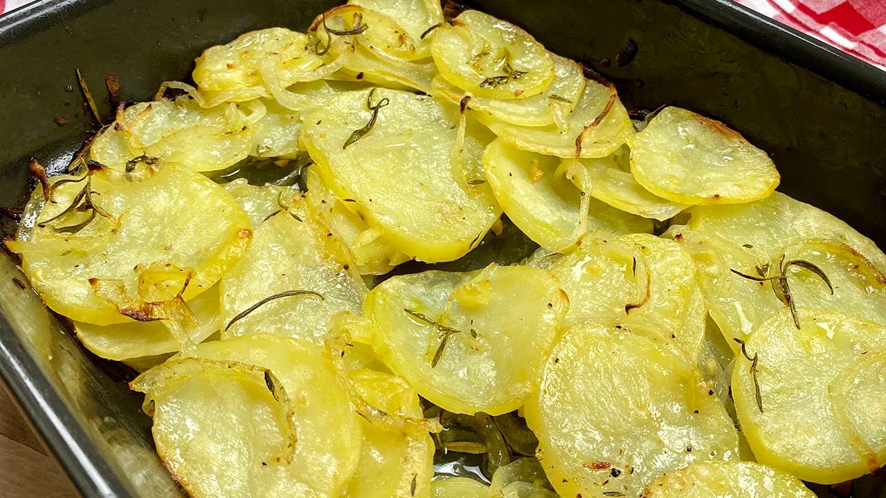 como hacer patatas panaderas al horno