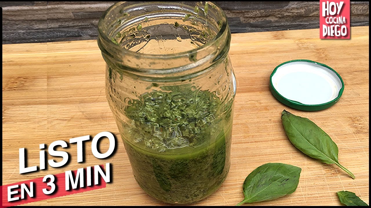 como hacer receta pesto