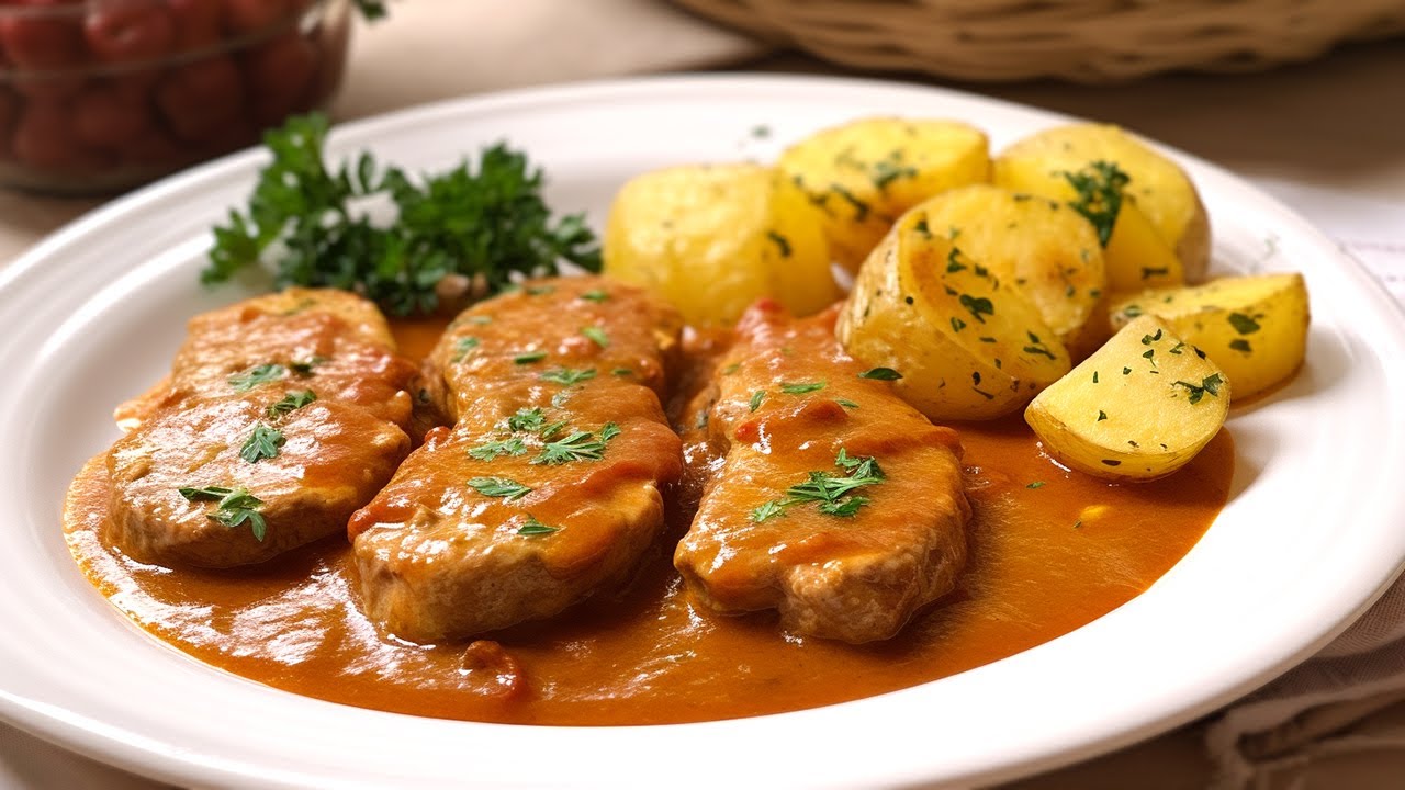 como hacer solomillo en salsa