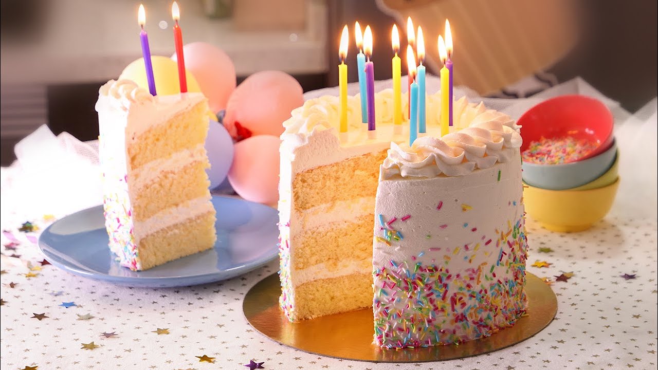 como hacer tarta de cumpleaños