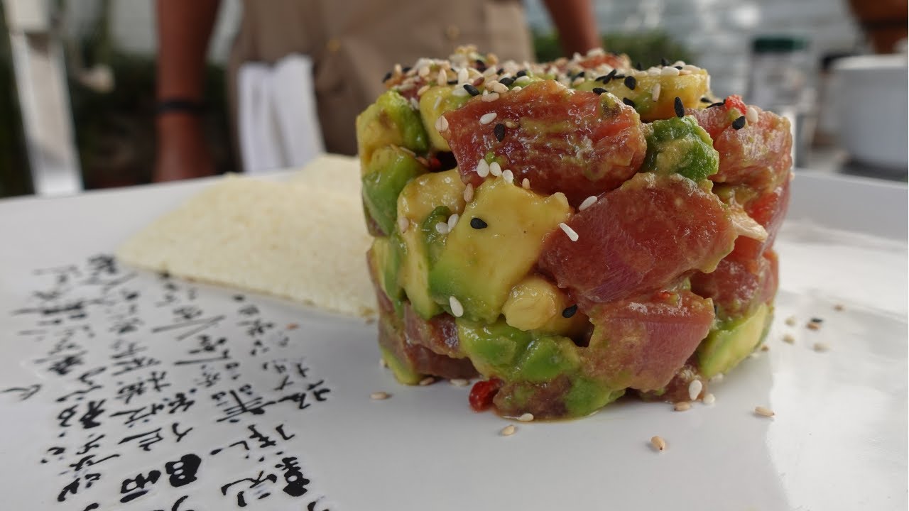 como hacer tartar de atun