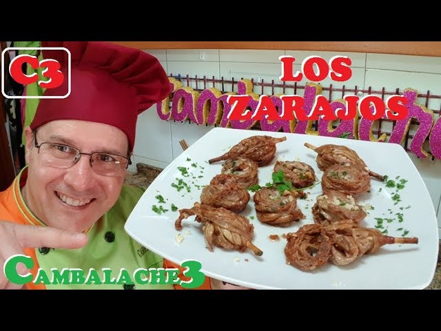 como hacer zarajos