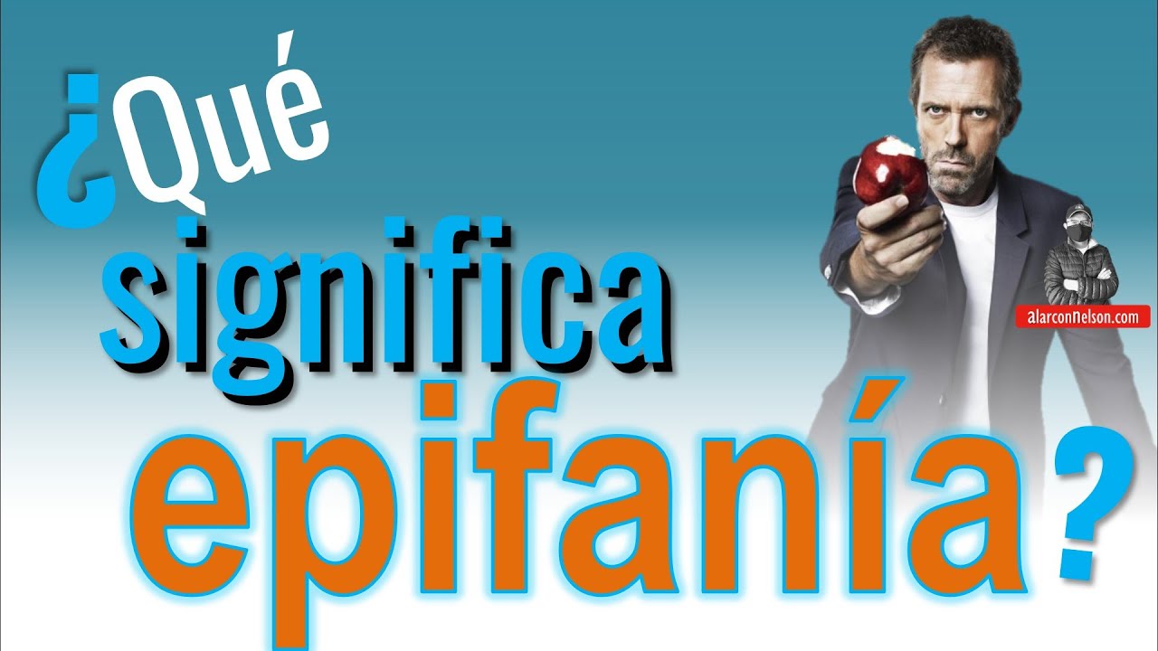 epifania que es