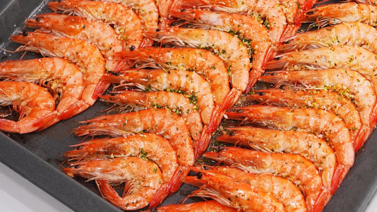 langostinos al horno