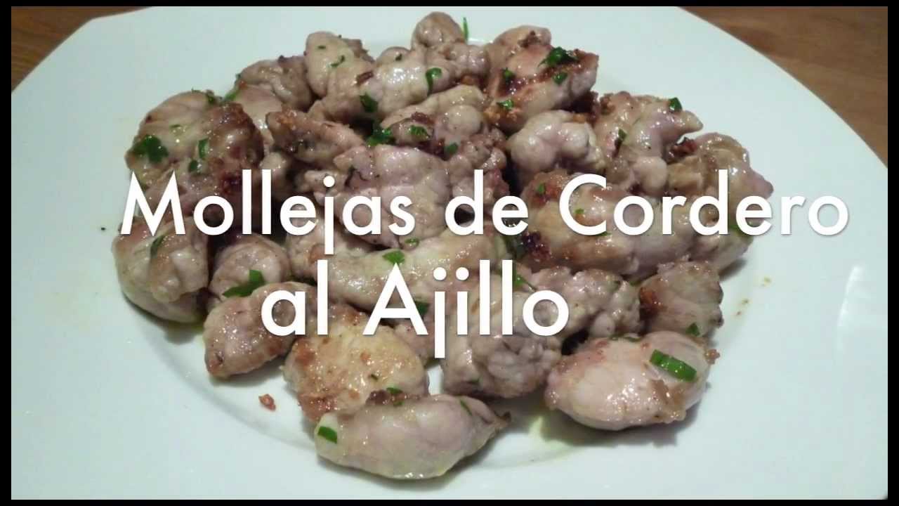 mollejas de cordero