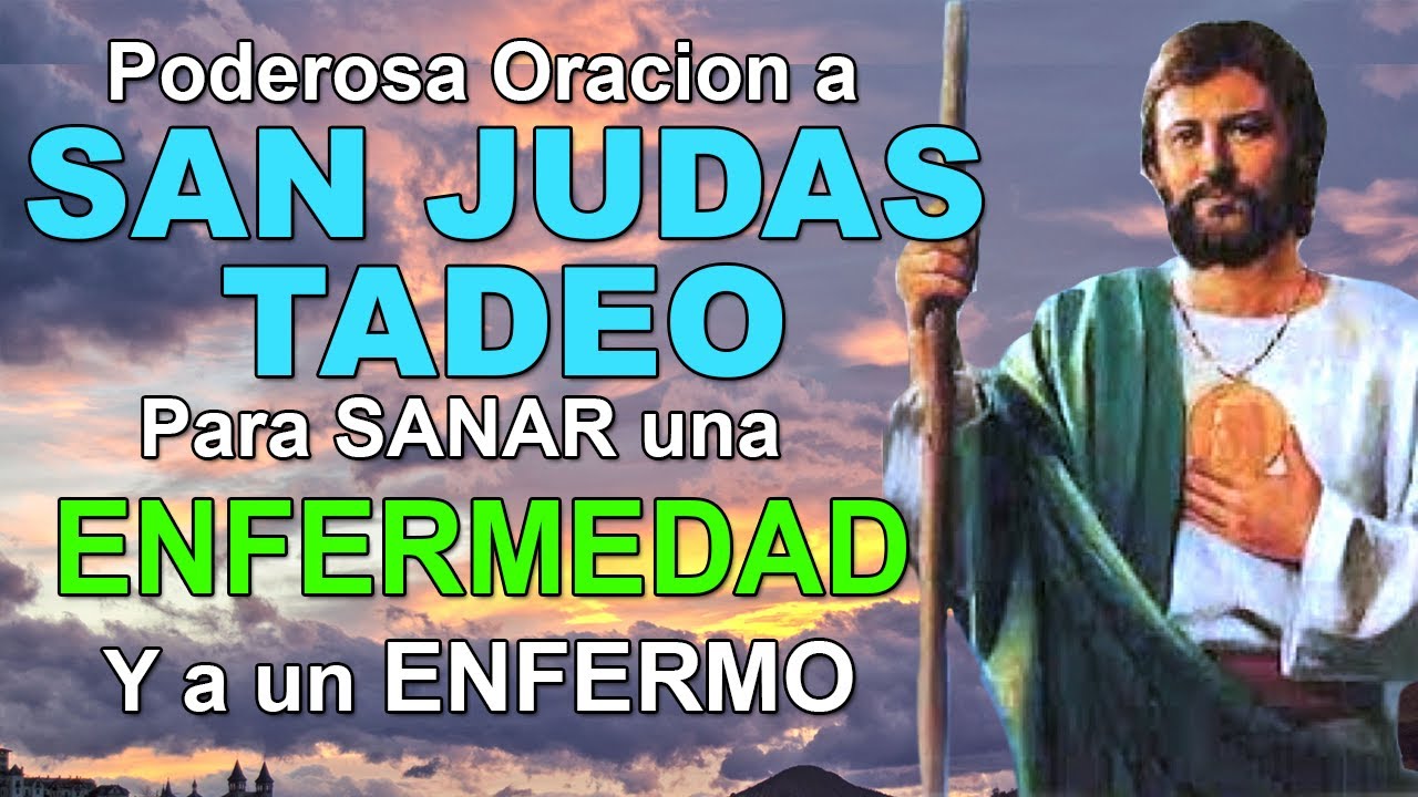 oracion a san judas tadeo para la salud