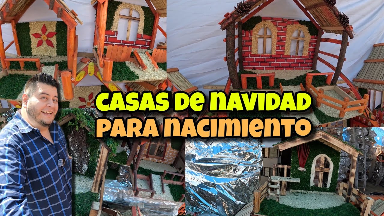 pesebres de madera para nacimiento