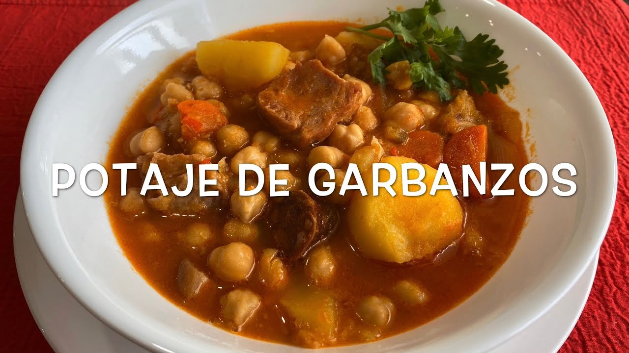 potaje de garbanzos