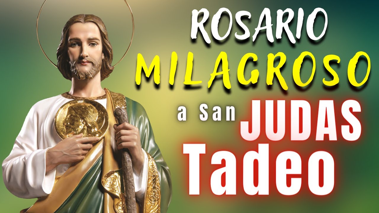 rosario para san judas tadeo completo