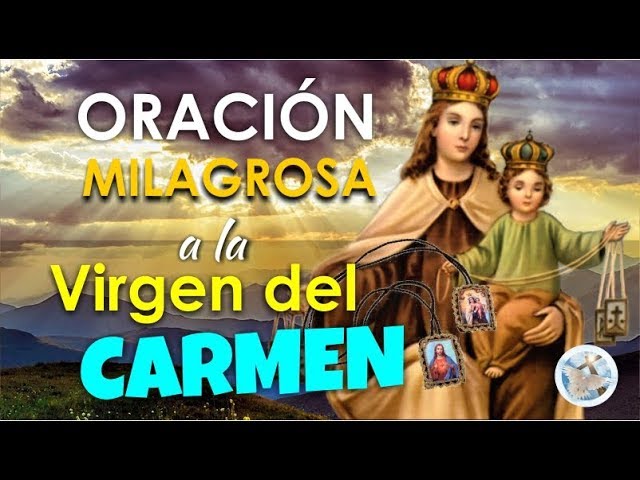 virgen del carmen oracion