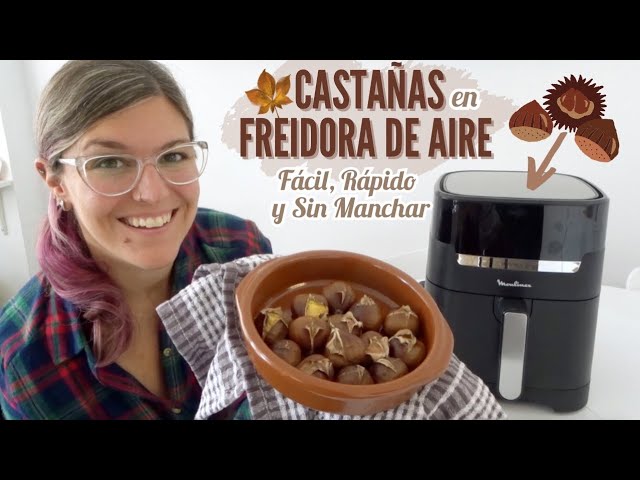 Como hacer castañas en freidora de aire