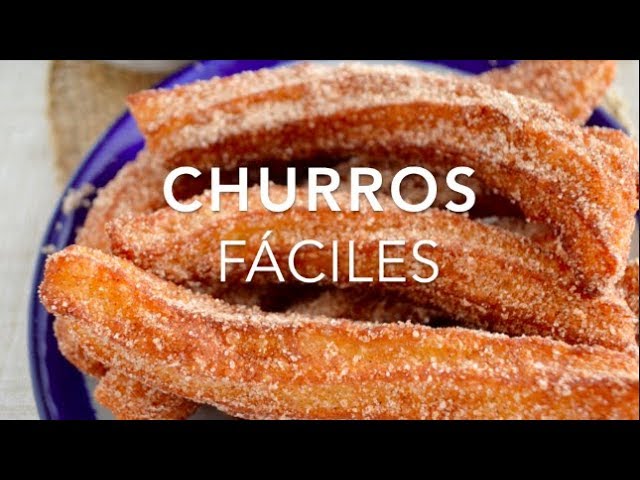 Como hacer churros