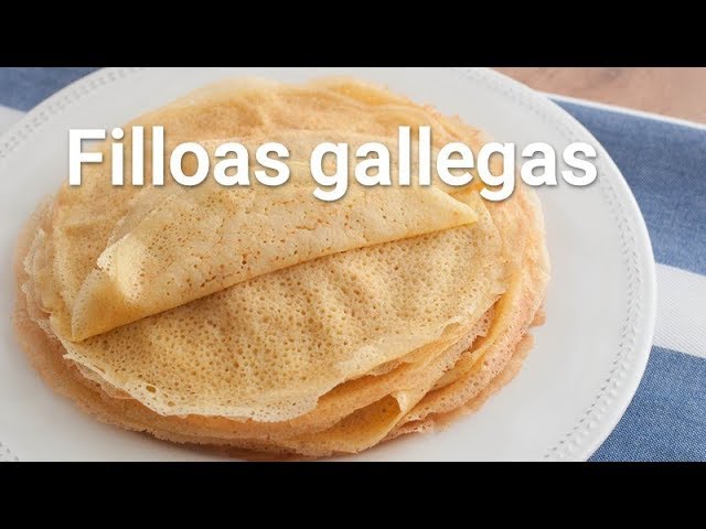 Como hacer filloas
