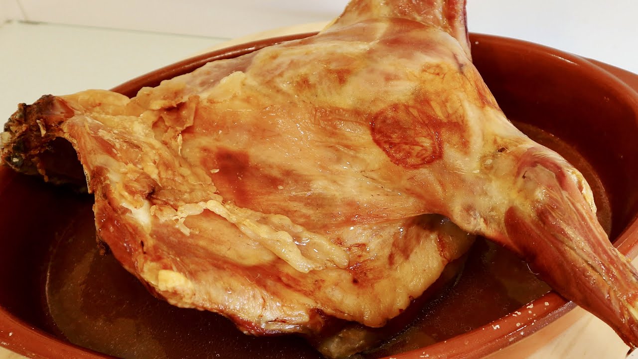 Como hacer lechazo al horno