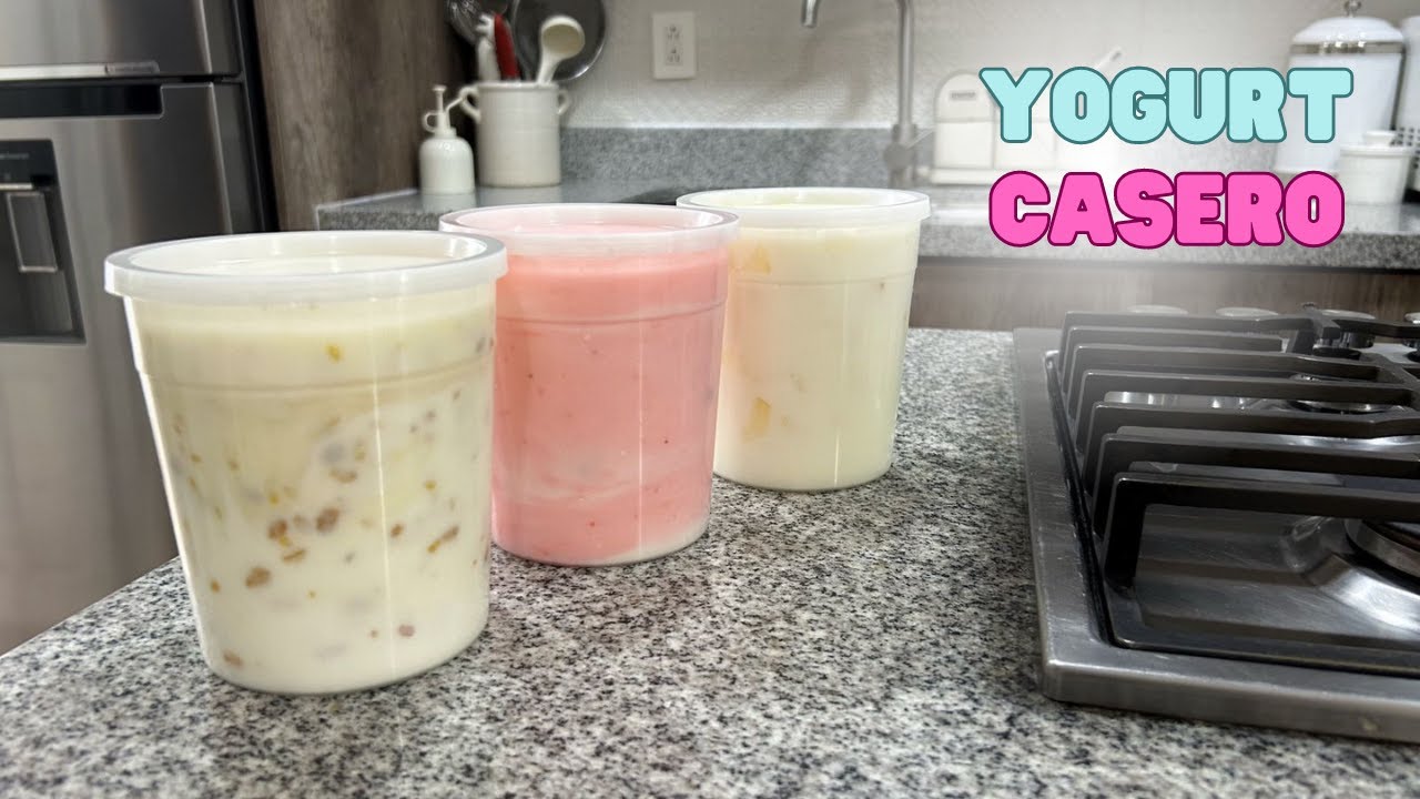 Como hacer yogurt casero