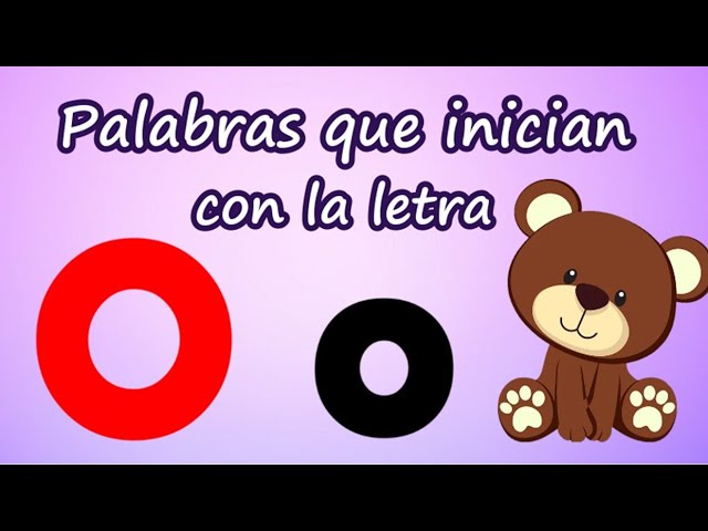 cosas con o