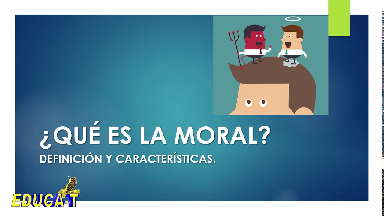 definicion de moral