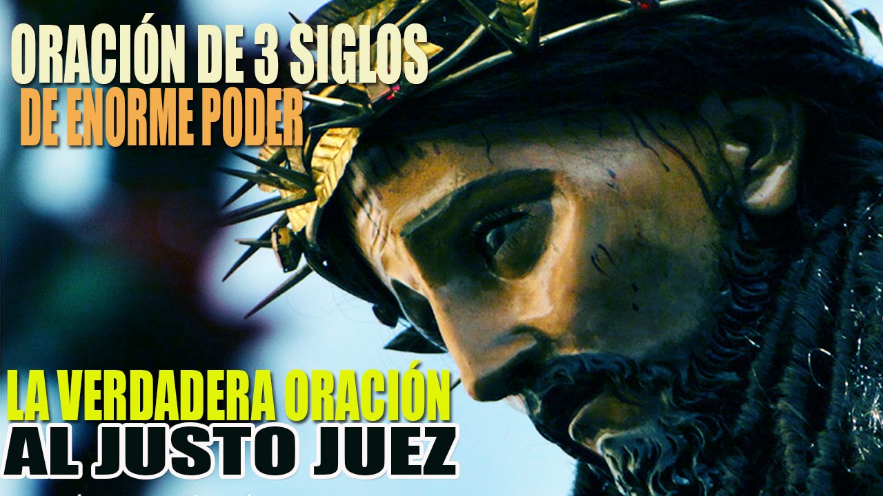 oracion al divino y justo juez