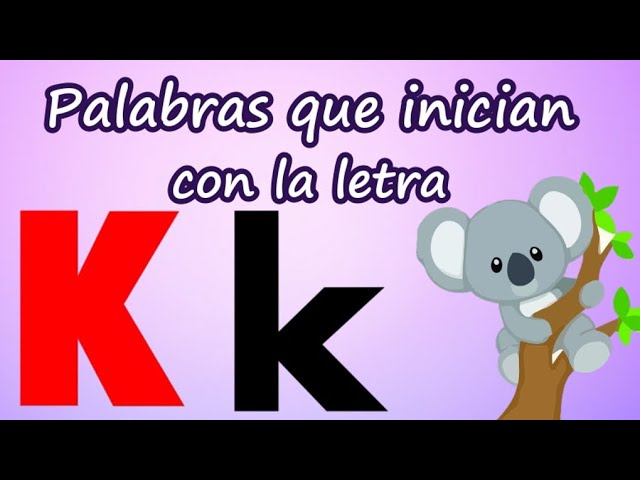 palabras con ka