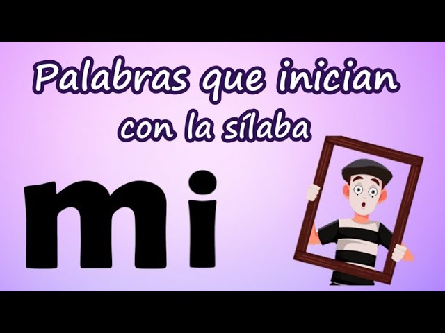 palabras con mi