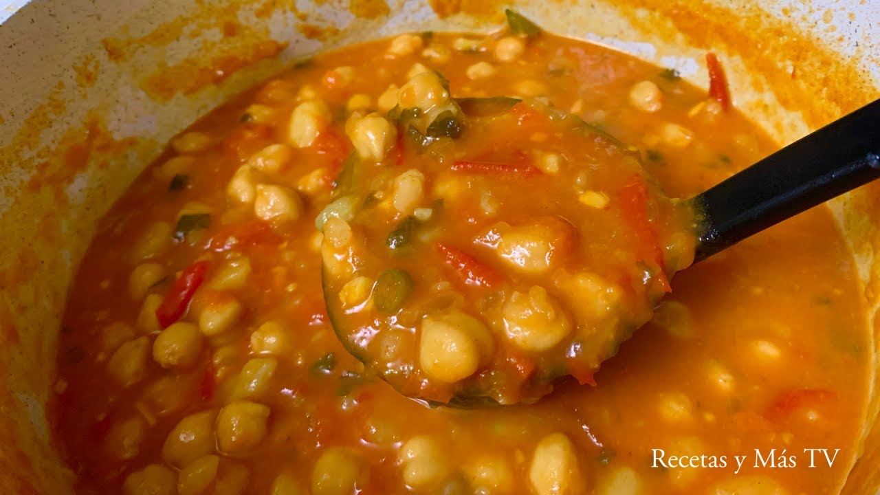 cómo hacer guiso de garbanzos