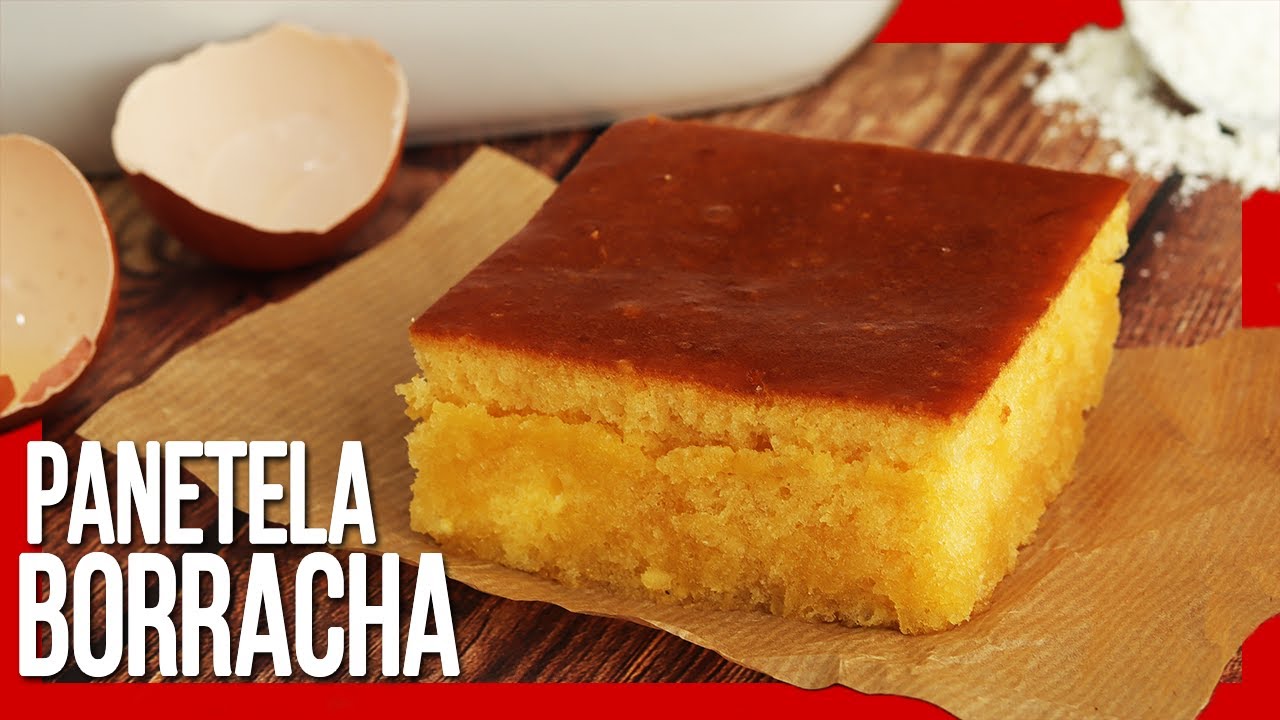 cómo hacer panetela borracha